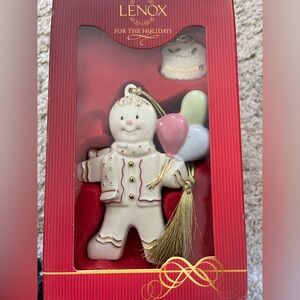 Lenox 10th anniversary Gingerbread Ornament